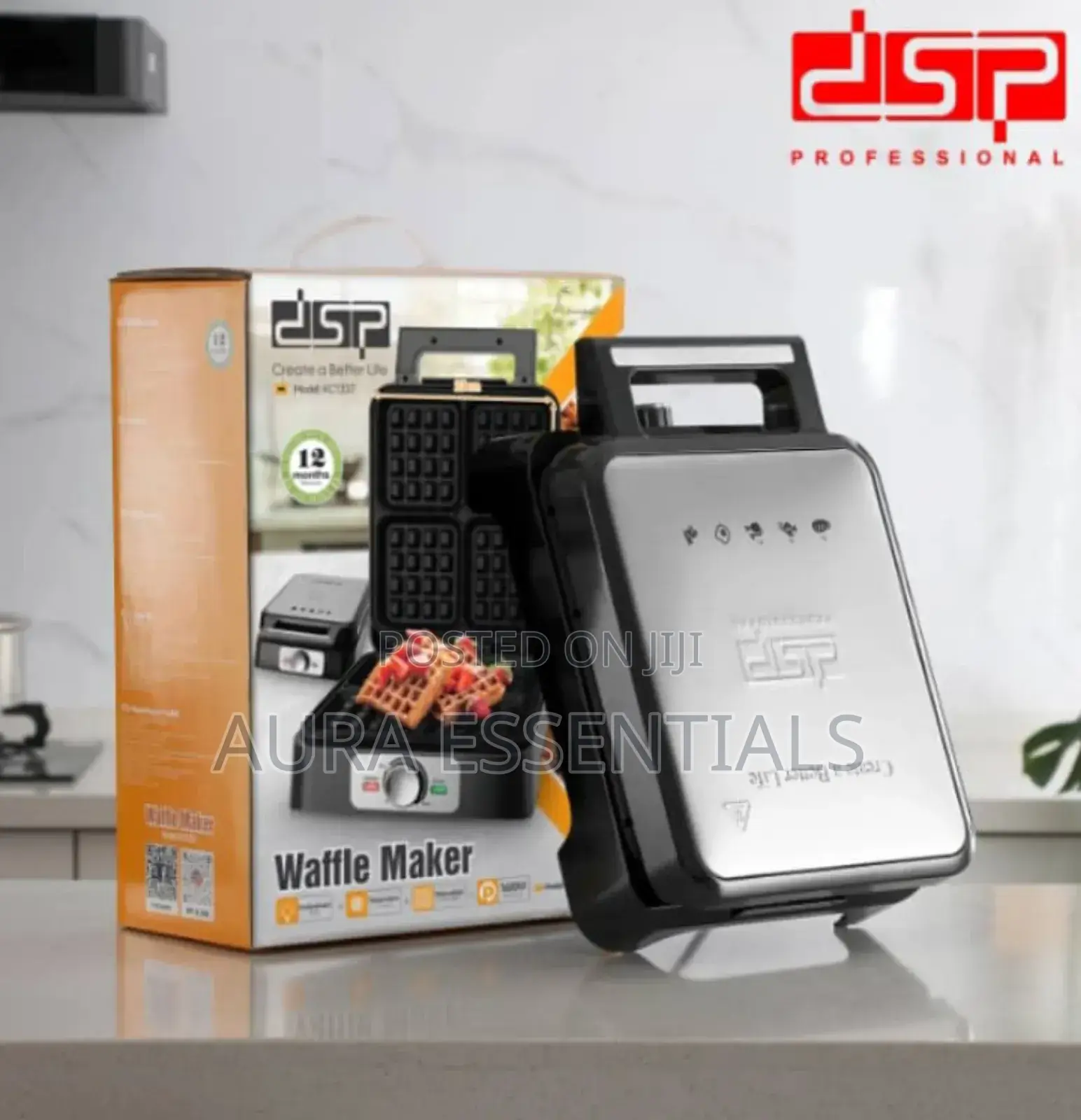 DSP Commercial Waffle Maker
