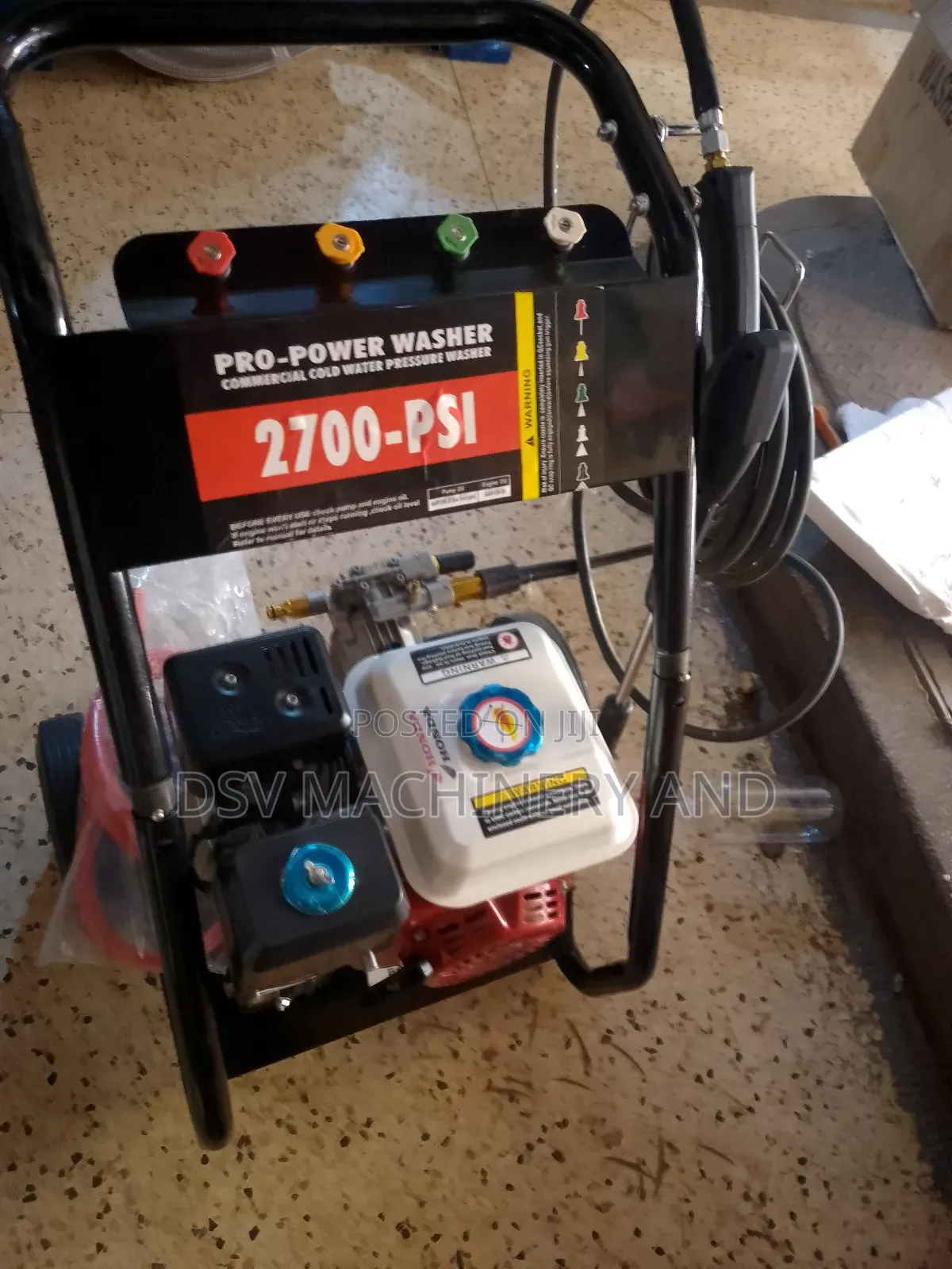 Gasoline High Pressure Washer 2700psi