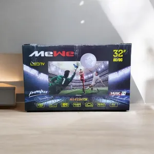 Mewe Mt-F32ht2f 32" Frameless Led Tv - Ac/Dc, Music Woofer-