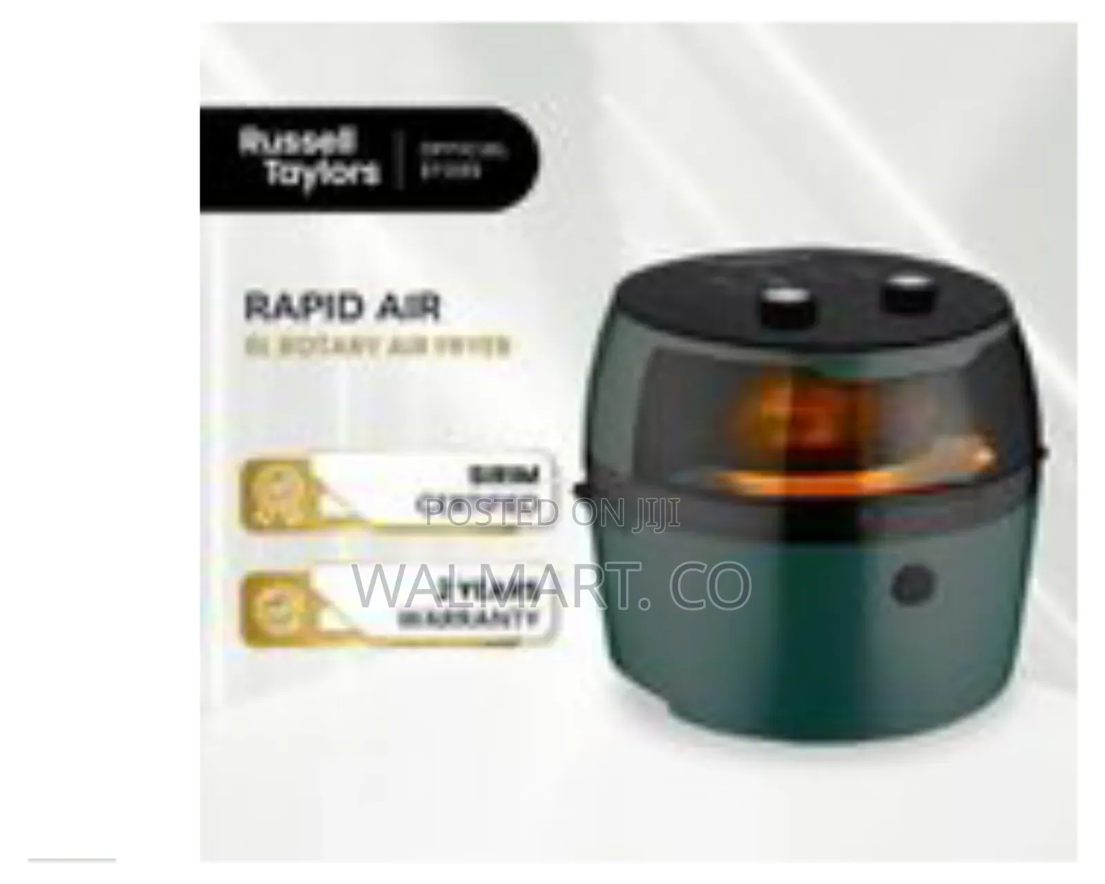 8litres Oil Free Stainless Steel Hot Air Fryer With Non Stick Basket