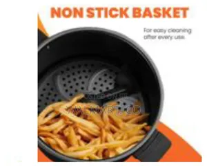 8litres Oil Free Stainless Steel Hot Air Fryer With Non Stick Basket