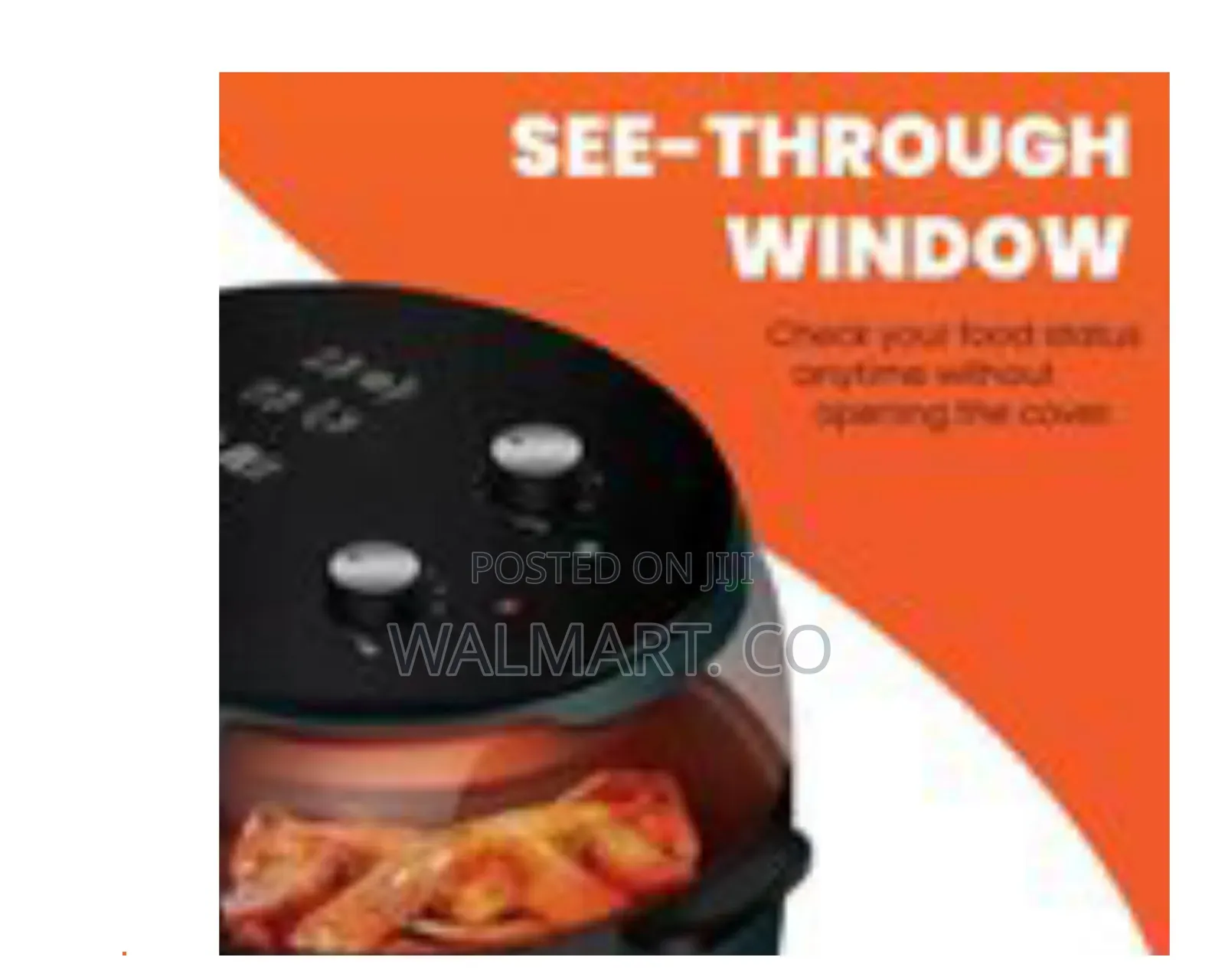 8litres Oil Free Stainless Steel Hot Air Fryer With Non Stick Basket
