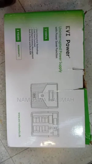 .Evi Power 1100va Uninterruptible Power Supply (Ups