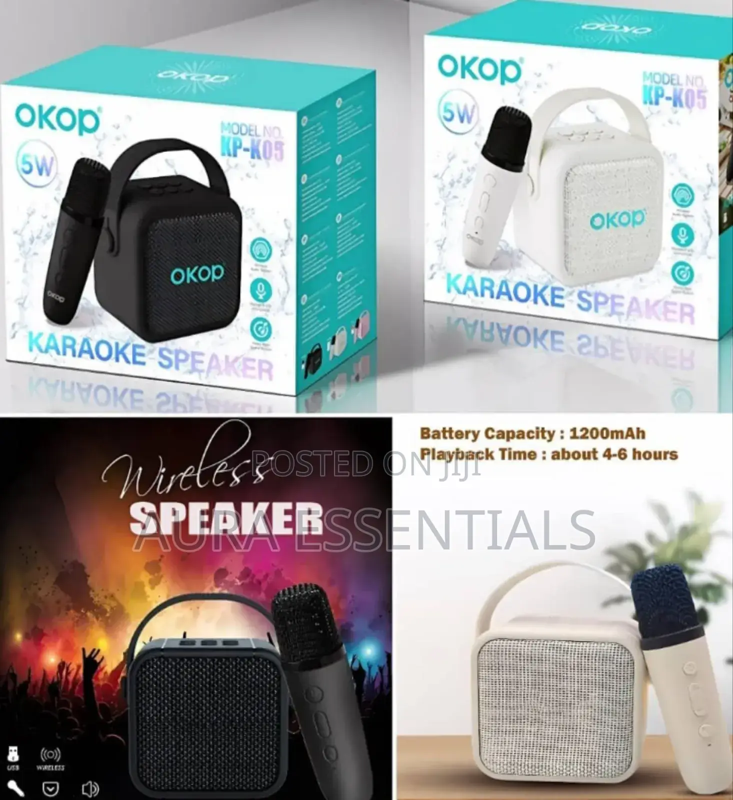 Okop Wireless Speaker- Kp 