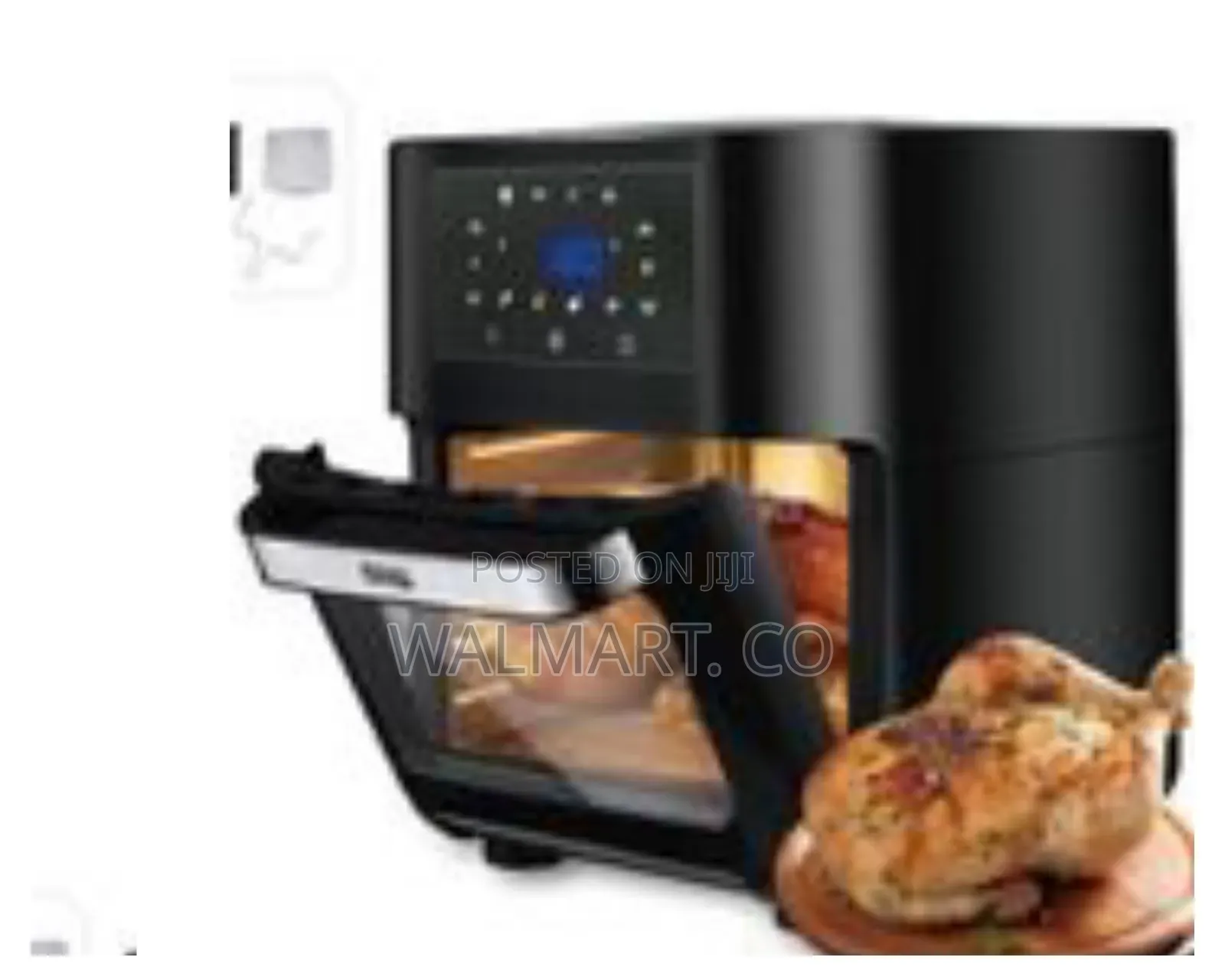 12l Digital Air Fryer Oven Toaster Dehydrator Grill-Black