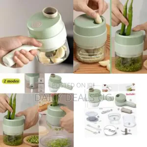 4 in 1 Electric Handheld Cooking Hammer Vegetable Cutter Set Food