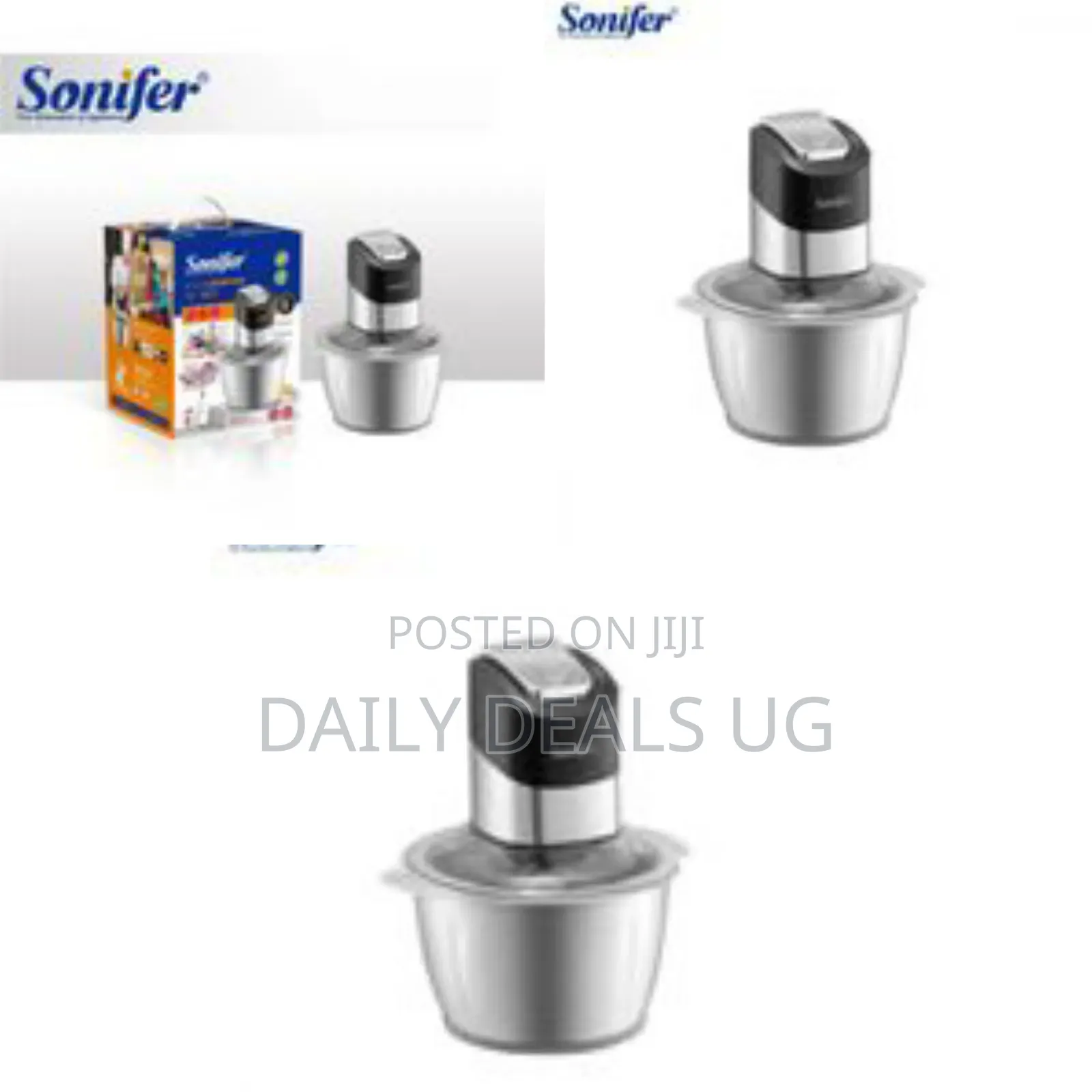 Sonifer Stainless Steel Electric Grinder 300w 1.8l Removable Meat