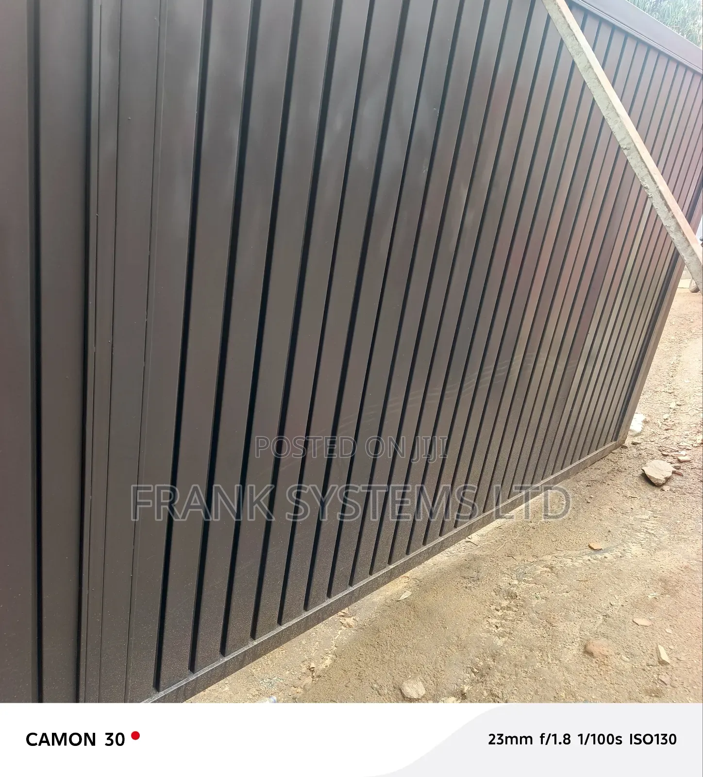 Gate in Steel Metal 18fts