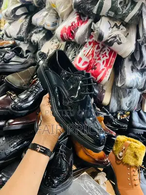 Non Polishable Shinny Oxfords Black