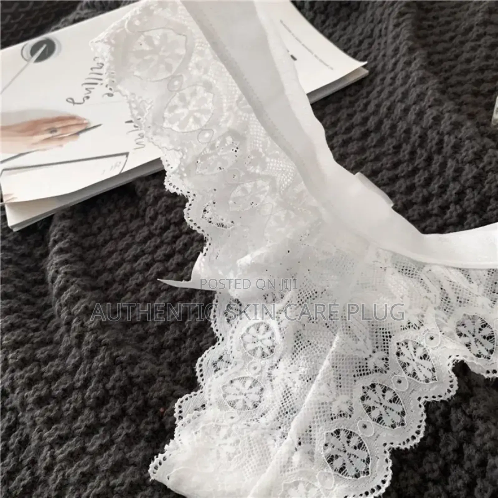 Lace Flowers Women's Underwear Hollow Bow Panties Thong G String