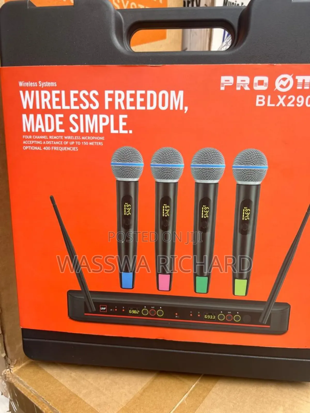 Promax Wireless Microphone 4 in 1