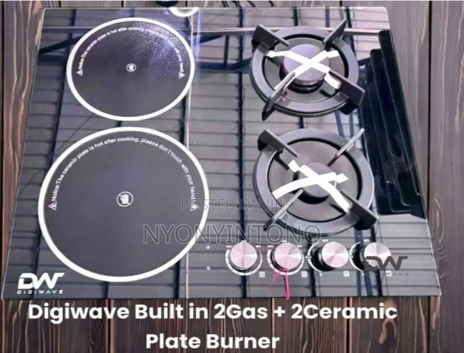 Dw Inbuilt Hob With 3gas Burners and 2 Infrared Plates Dwgc2012g