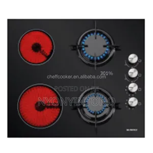 Dw Inbuilt Hob With 3gas Burners and 2 Infrared Plates Dwgc2012g