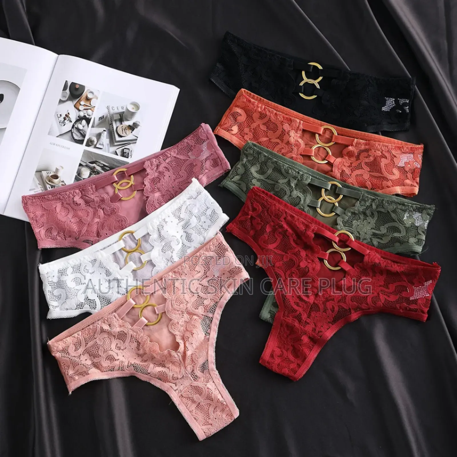 See Through Thong Unique Net Panty
