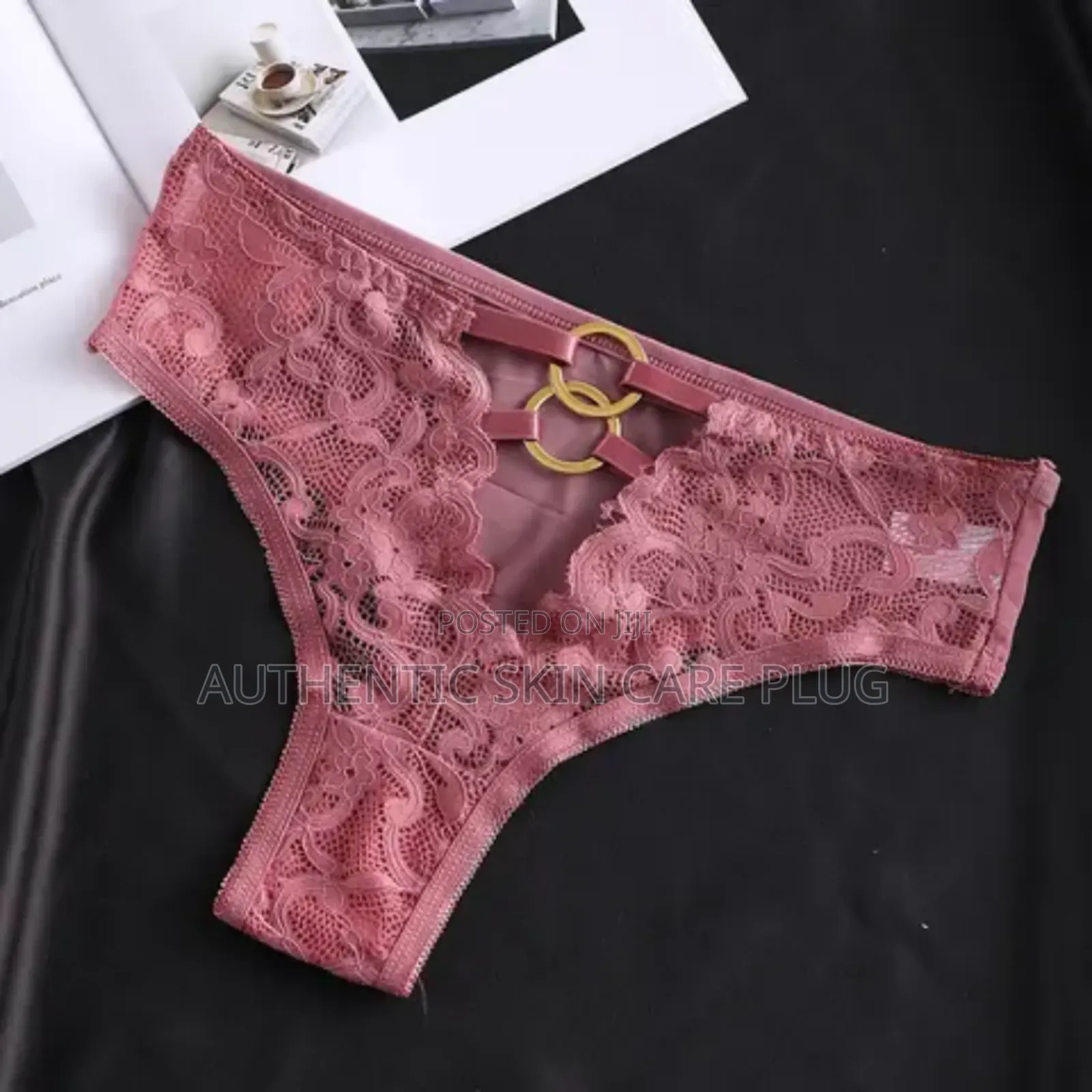 See Through Thong Unique Net Panty