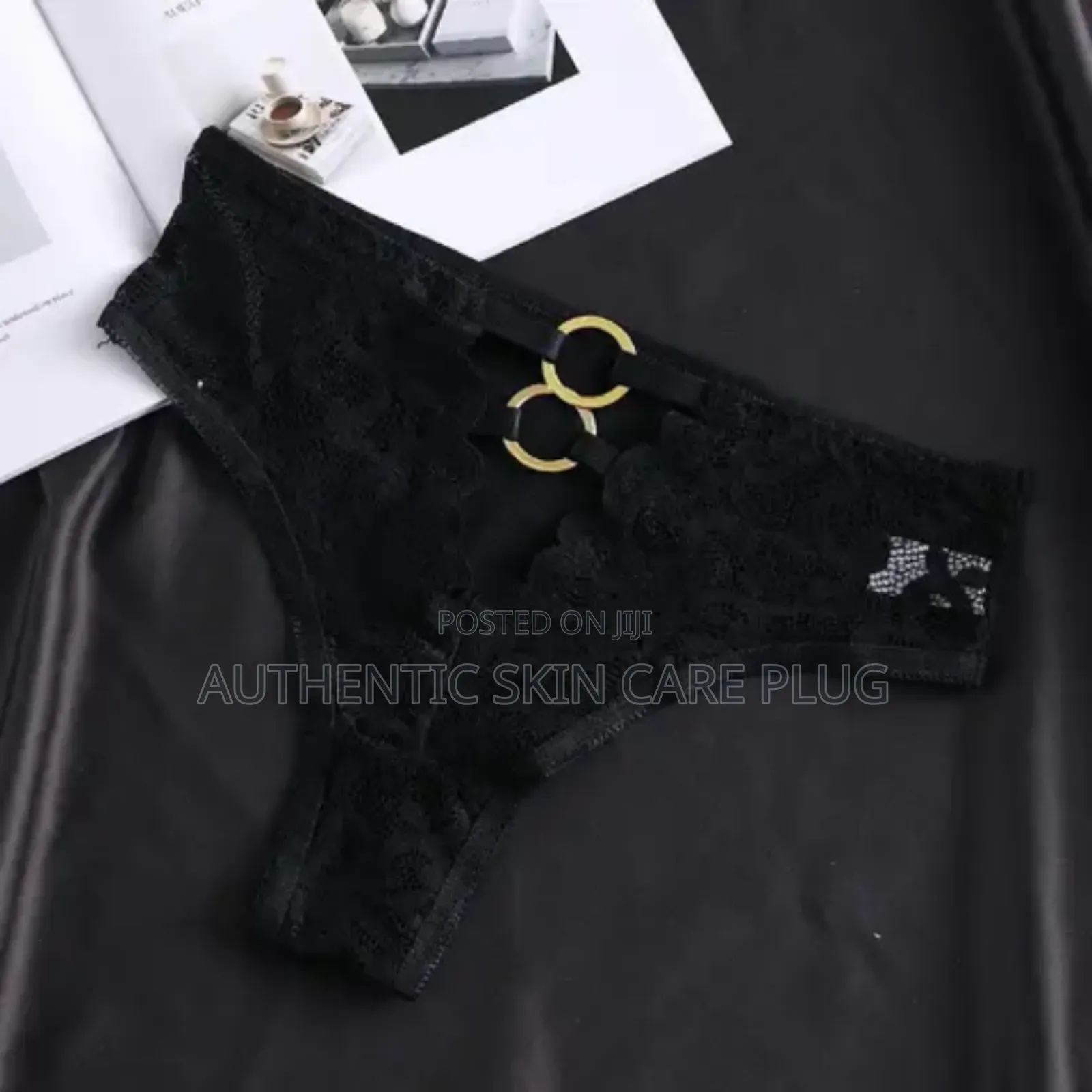 See Through Thong Unique Net Panty