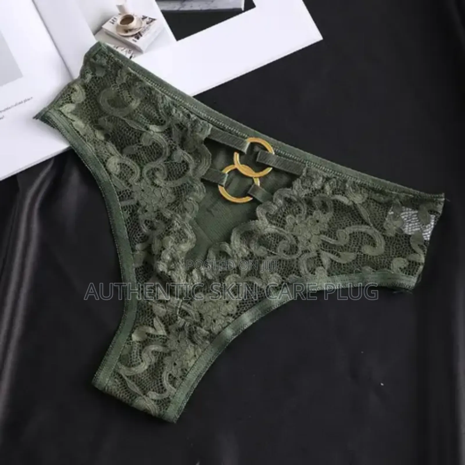 See Through Thong Unique Net Panty