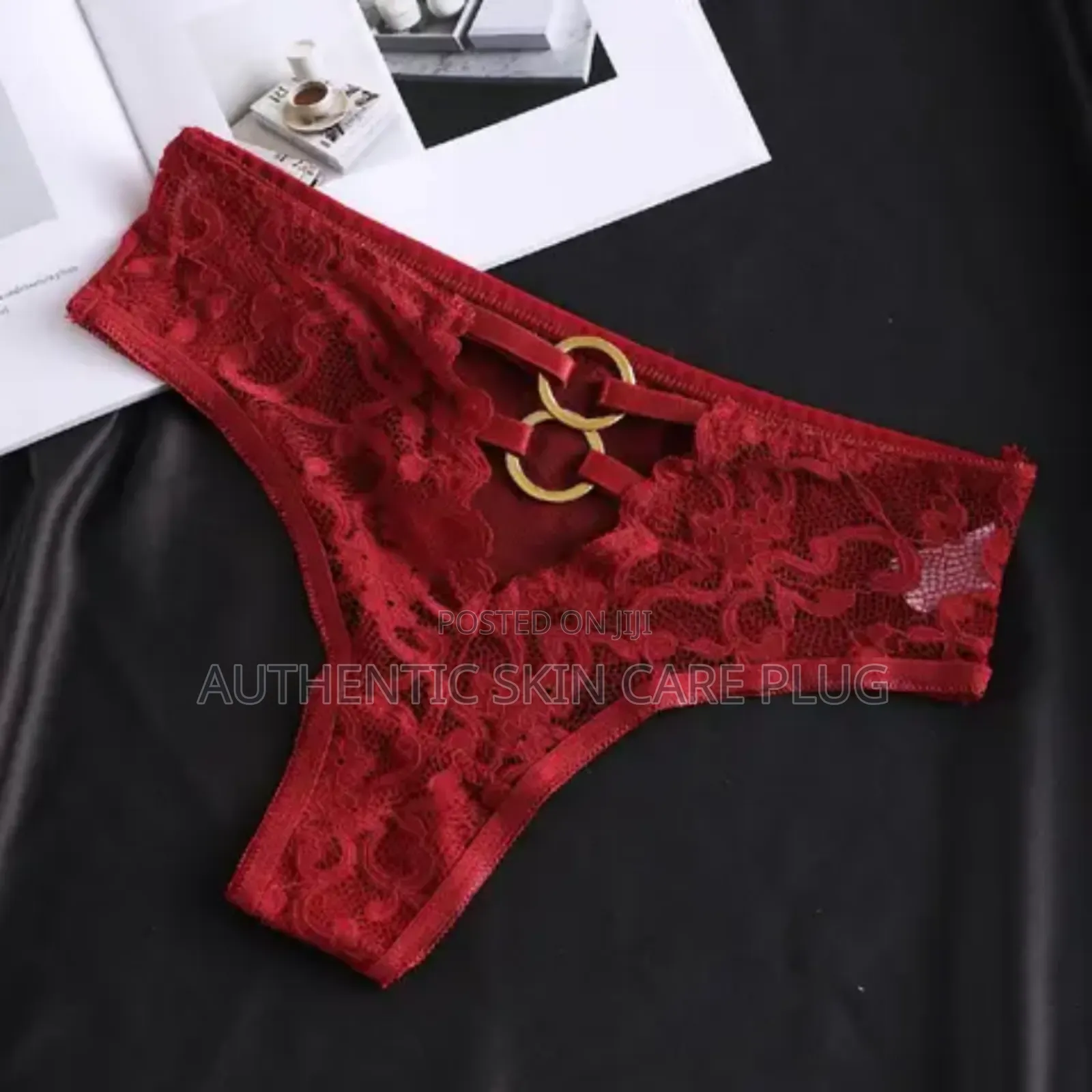 See Through Thong Unique Net Panty