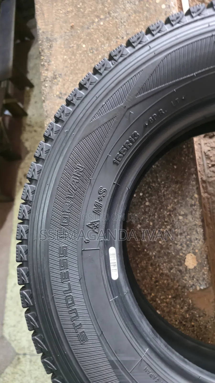 165r13 Dunlop Studless Foreign Used Made In Japan