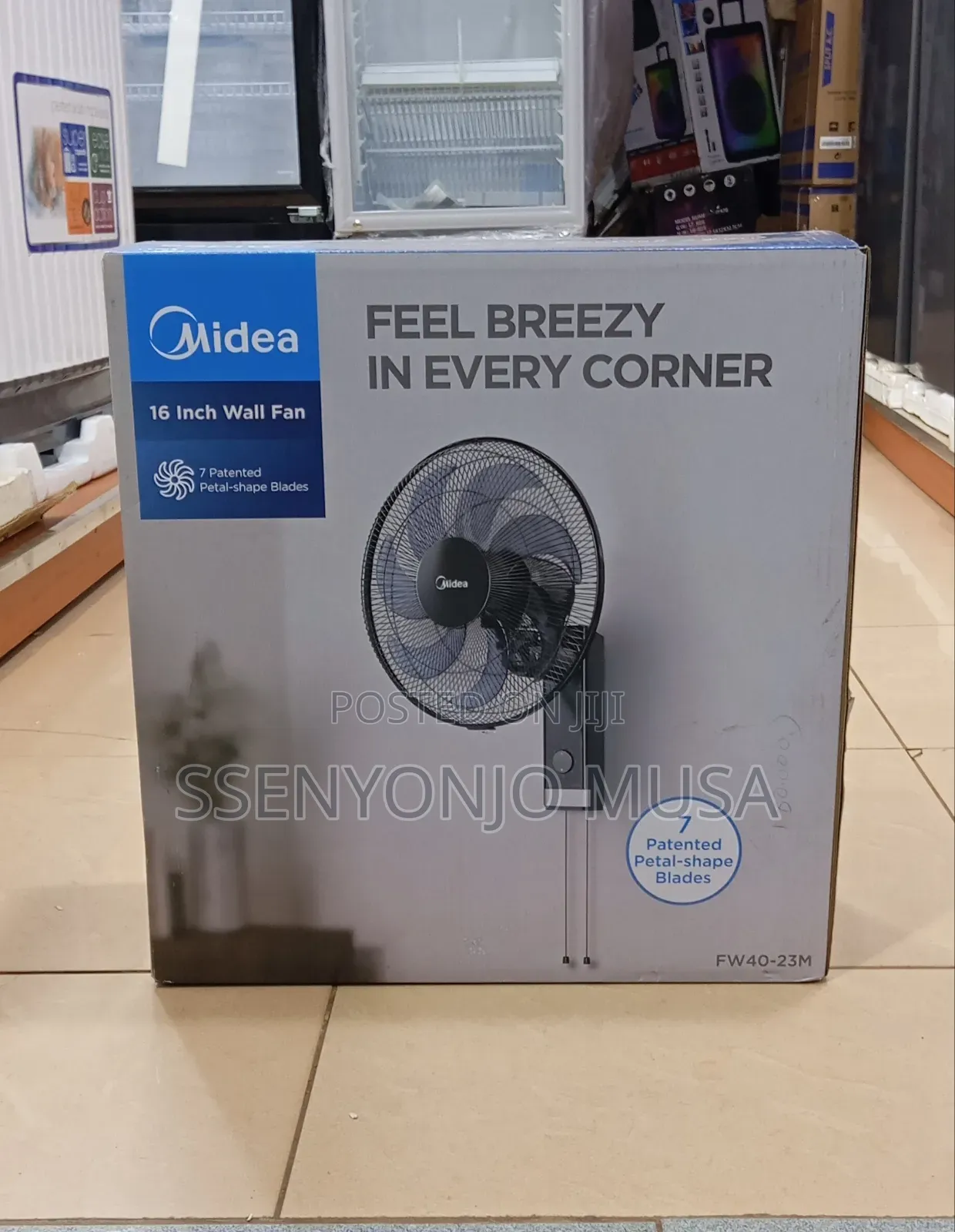 Midea Wall Fan 16-Inch | 50w Powerful Motor Energy Efficient Cooling