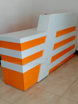 Customised Reception Desk Pre Order Now via Whatsapp