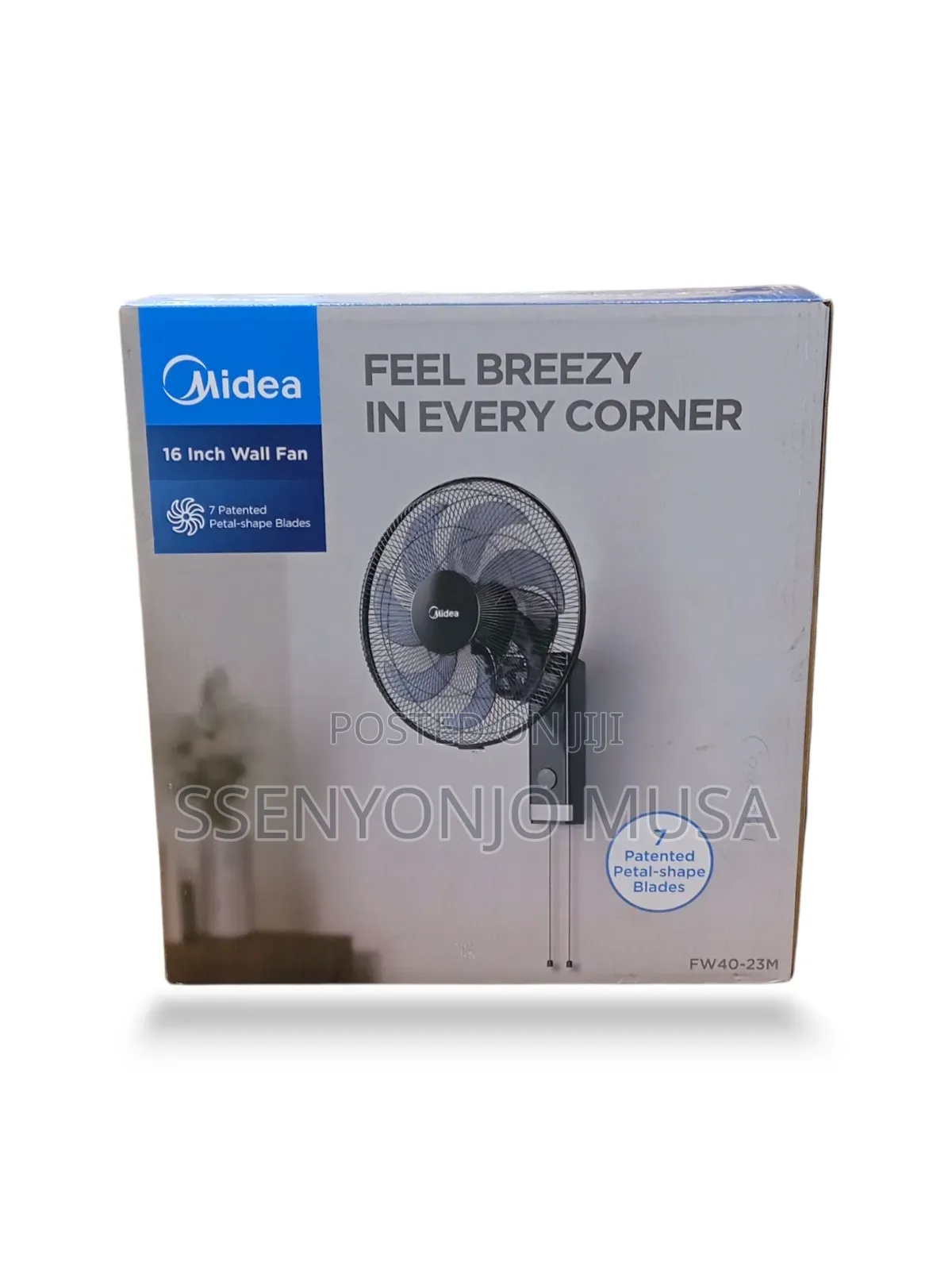 Midea Wall Fan 16-Inch | 50w Powerful Motor Energy Efficient Cooling