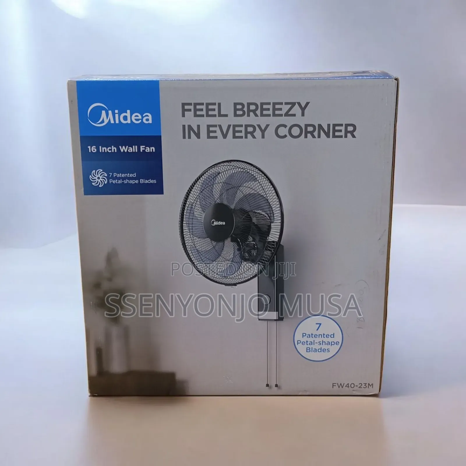 Midea Wall Fan 16-Inch | 50w Powerful Motor Energy Efficient Cooling