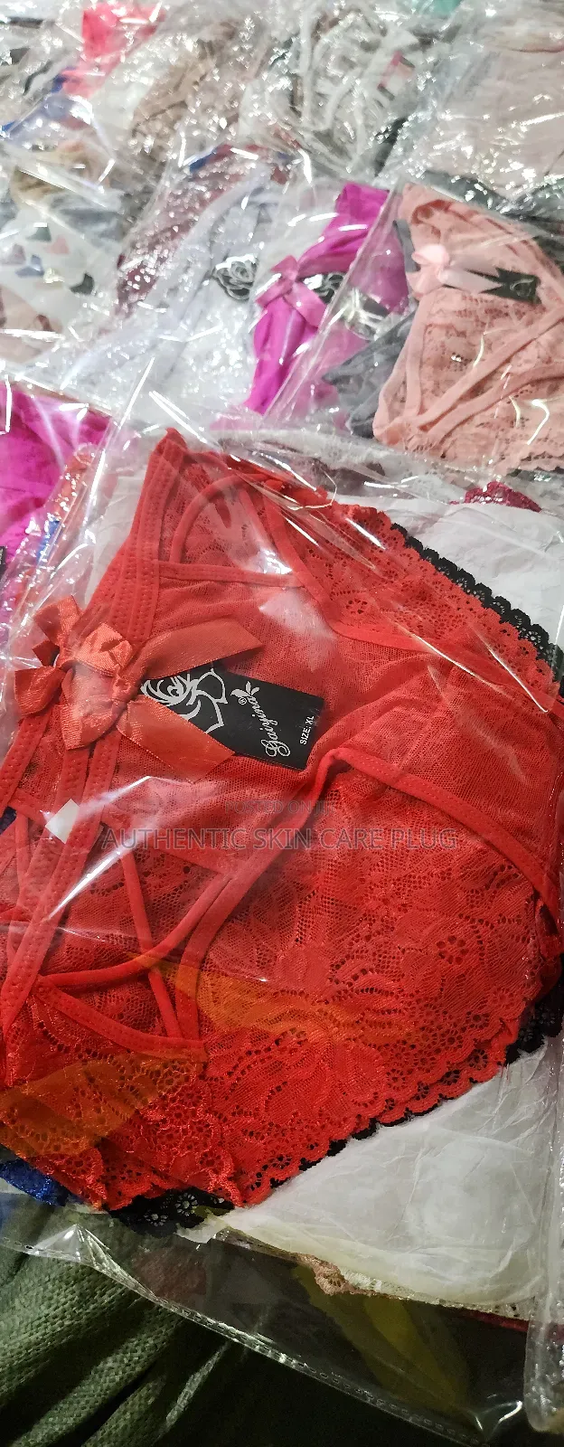 12pcs New Hot Panties for Women Crochet Lace Up Unique Net Panty