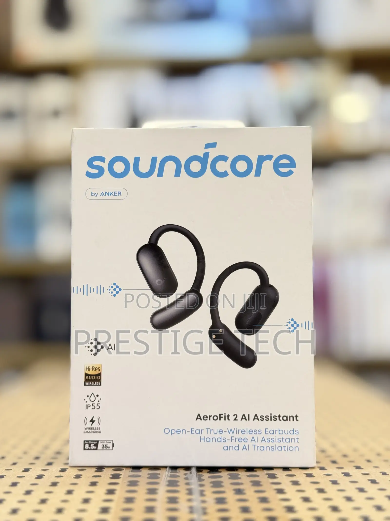 Anker Soundcore Aerofit 2 Ai Assistant Open-ear Headphones By Anker