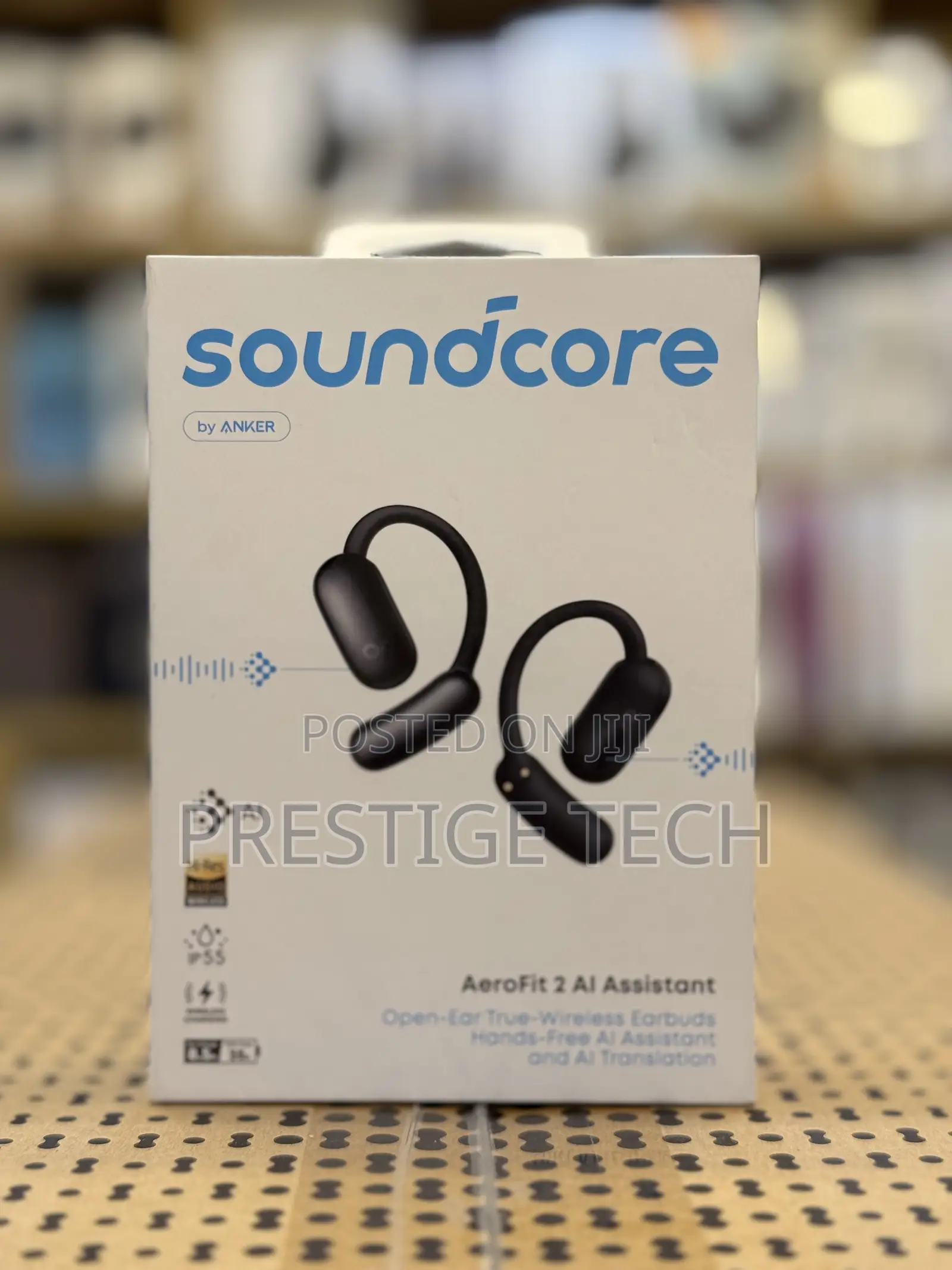 Anker Soundcore Aerofit 2 Ai Assistant Open-ear Headphones By Anker