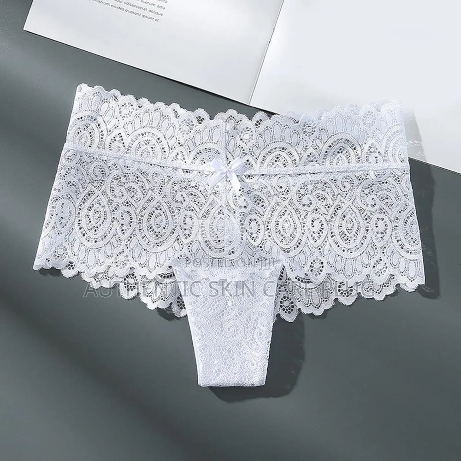 12pcs New Hot Panties for Women Crochet Lace Up Unique Net Panty