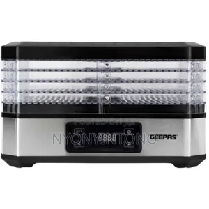Geepas 5tier Digital Food Dehydrator Gfd63013uk