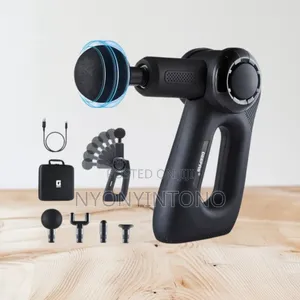Geepas 4 In 1 5speed Powerful Rechargeable Massage Gun Gm86092 Uk