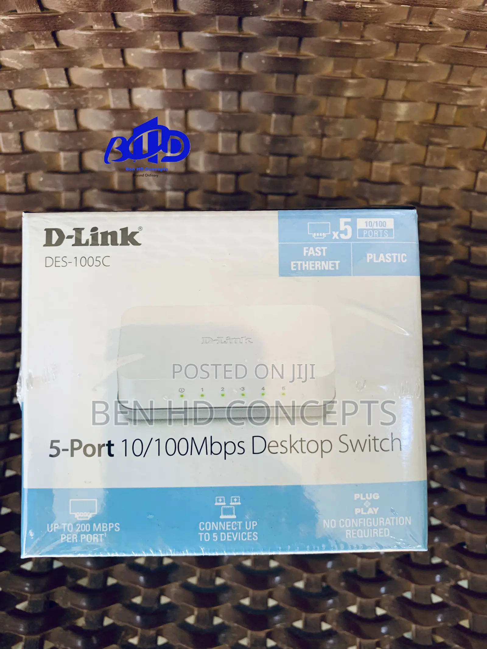 D-Link 5ports Desktop Switch