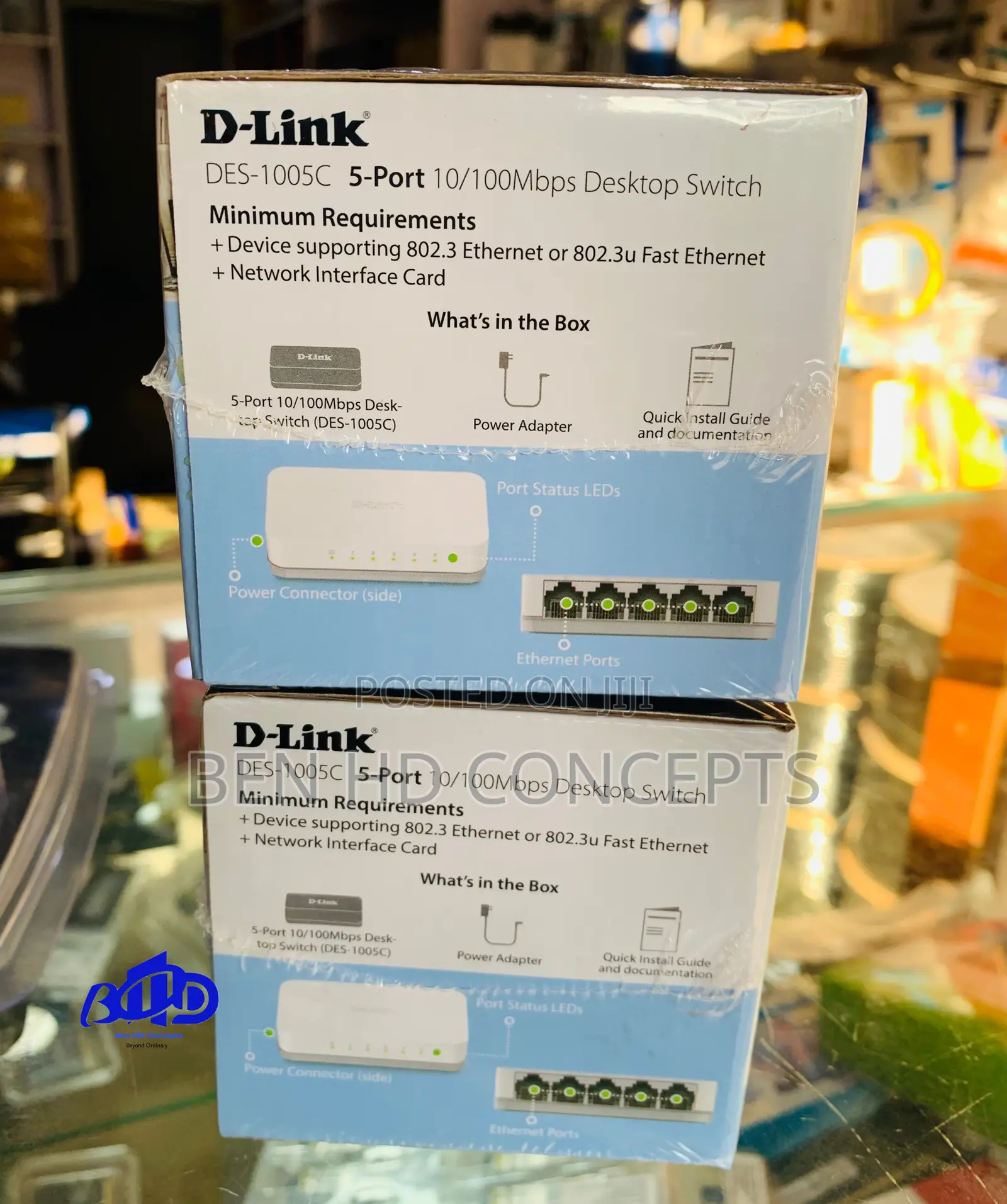 D-Link 5ports Desktop Switch