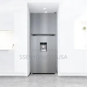 Chiq 270l Double Door Refrigerator – Silver | Water Dispenser.