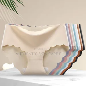 5pcs High Quality Seamless Ice Silk Panties Ladies Comfortable Cotton