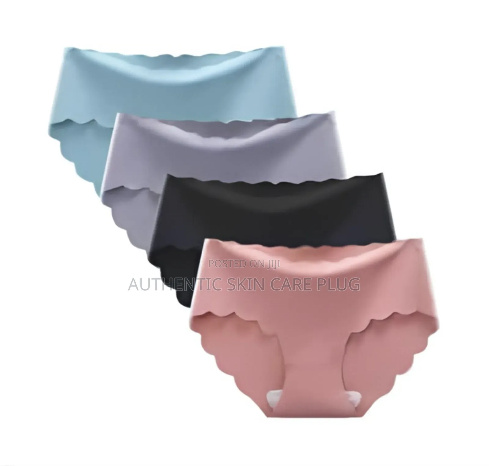 5pcs High Quality Seamless Ice Silk Panties Ladies Comfortable Cotton