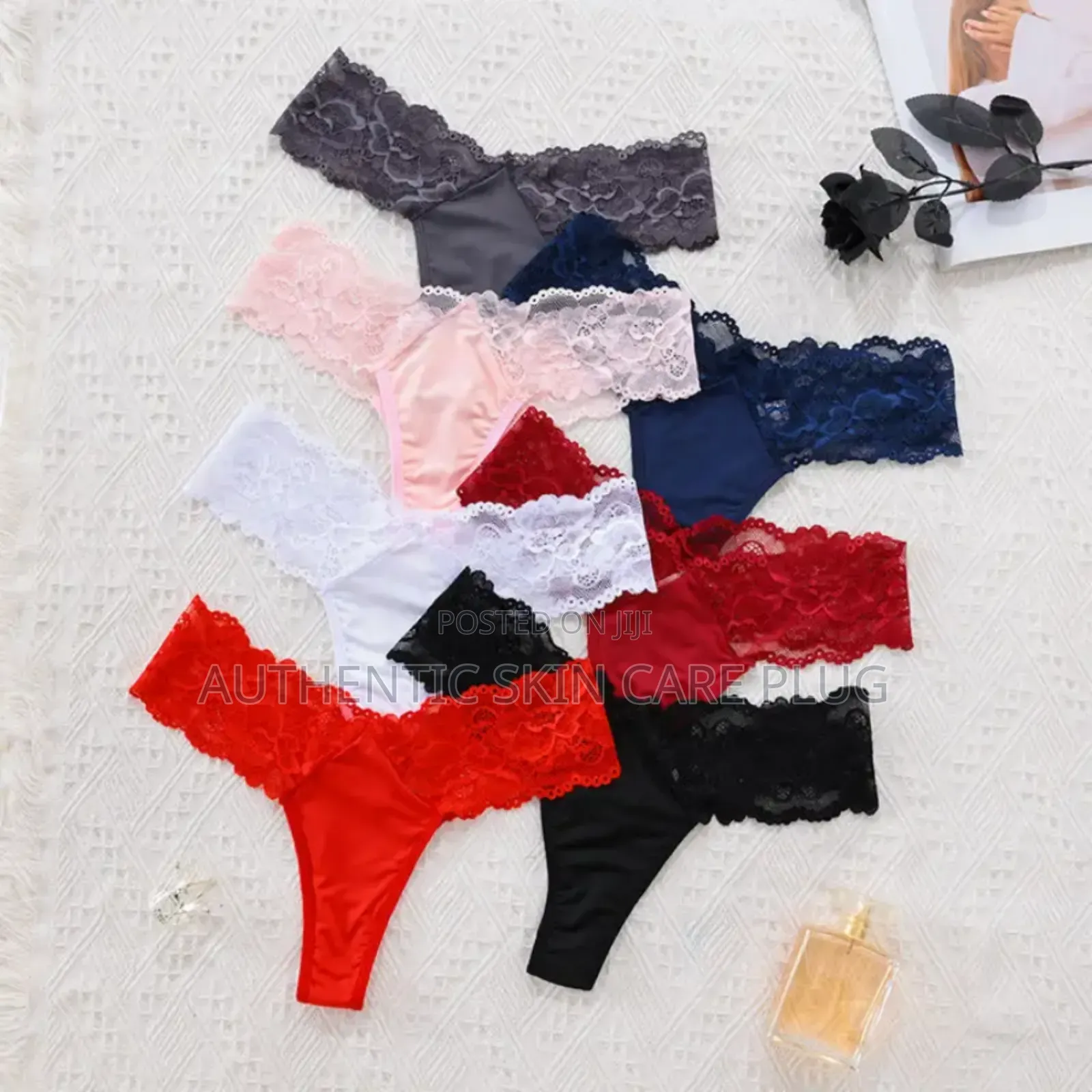 French Style Women Thongs Low Waist