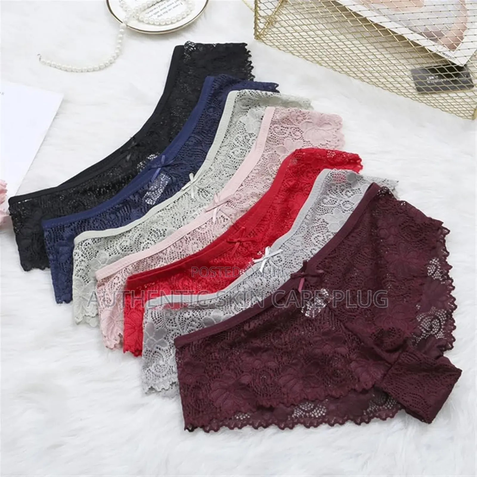 French Style Women Thongs Low Waist
