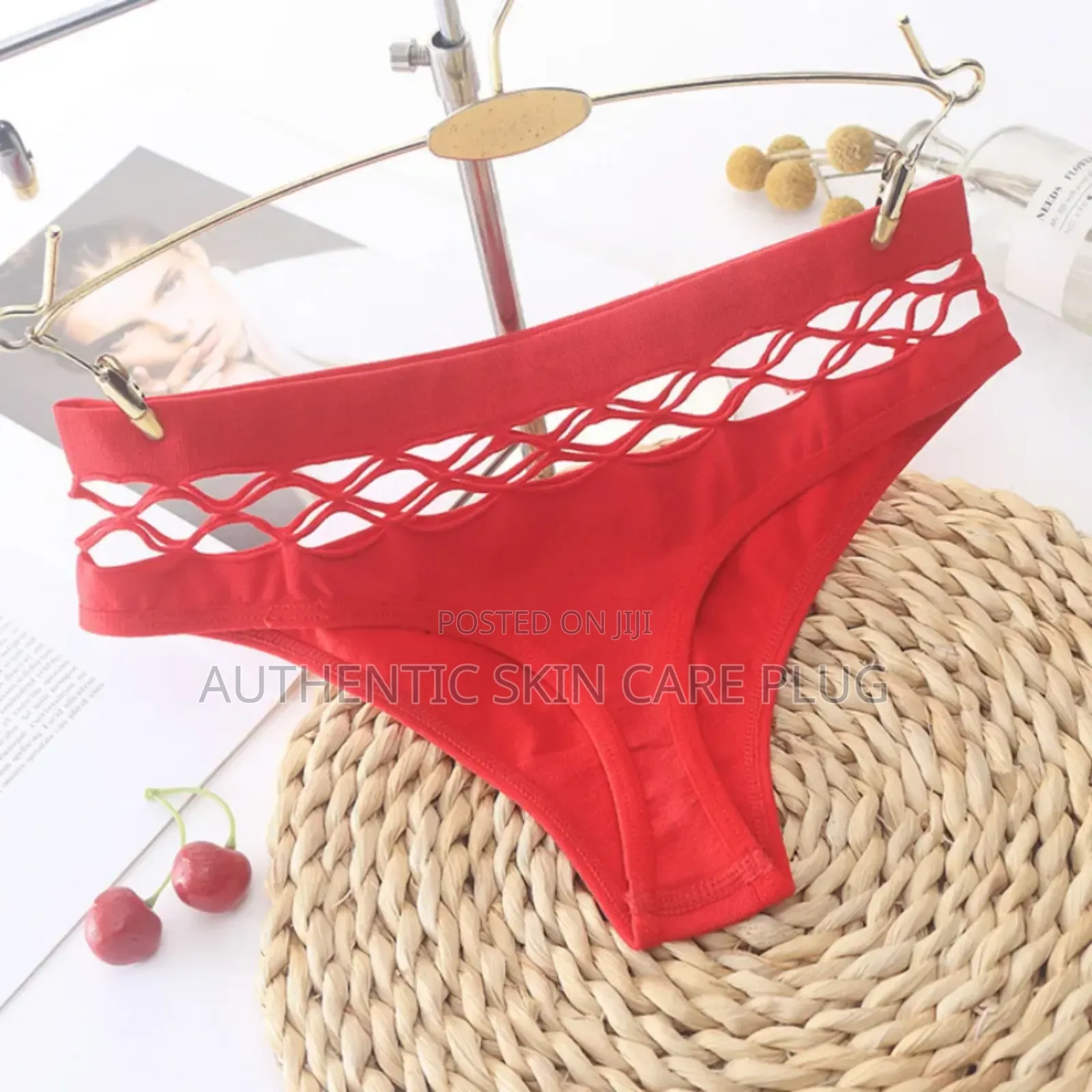5set Women Thong Panties Waistline Underwear