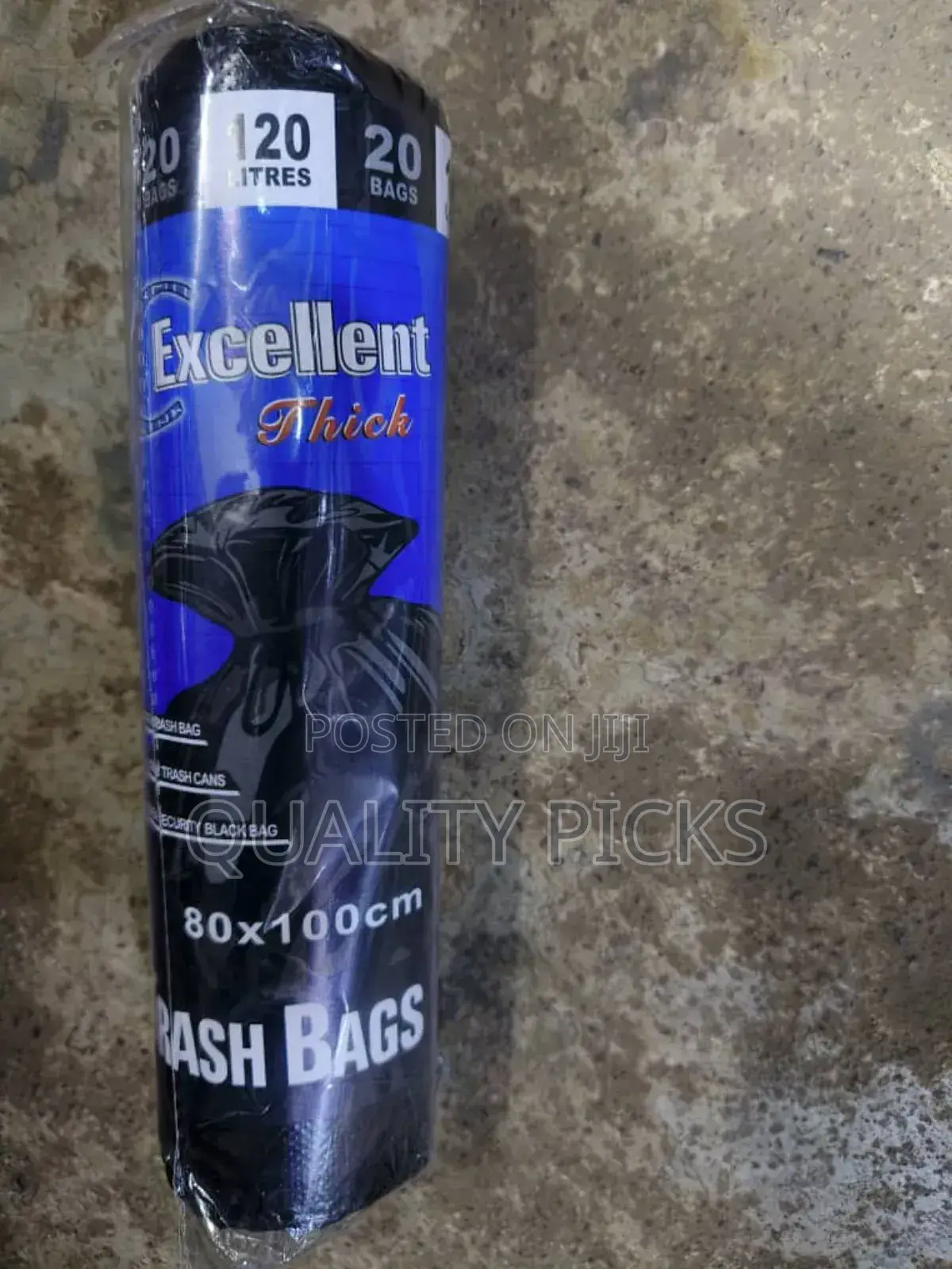 Trash Bags 120l 20pcs 80cm by 100cm