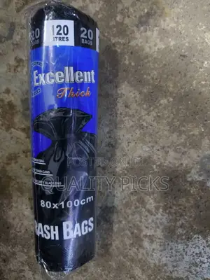 Trash Bags 120l 20pcs 80cm by 100cm