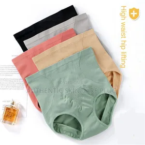 3pcs Womens High Waist Abdomen Lifting Panties in Plus Size for Women
