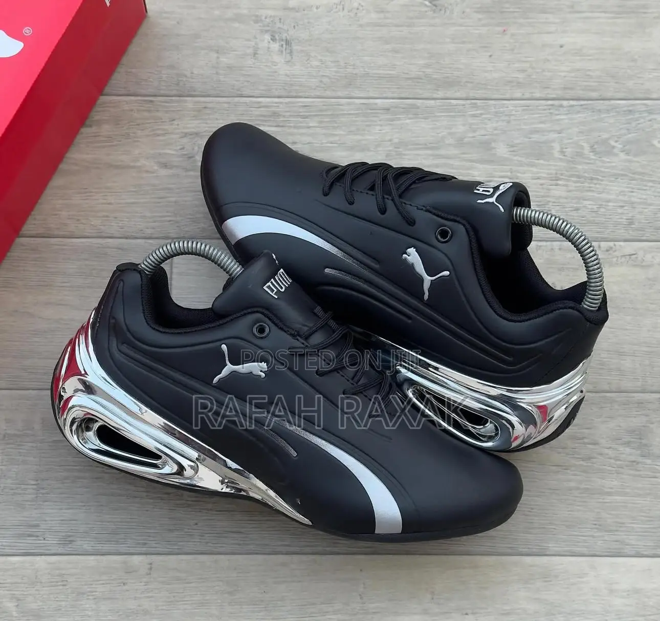 Original Black Puma Future Super Gt Golf Sneakers