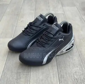 Men’S Black/Silver Puma Super Gt Motorsport Golf Sneakers