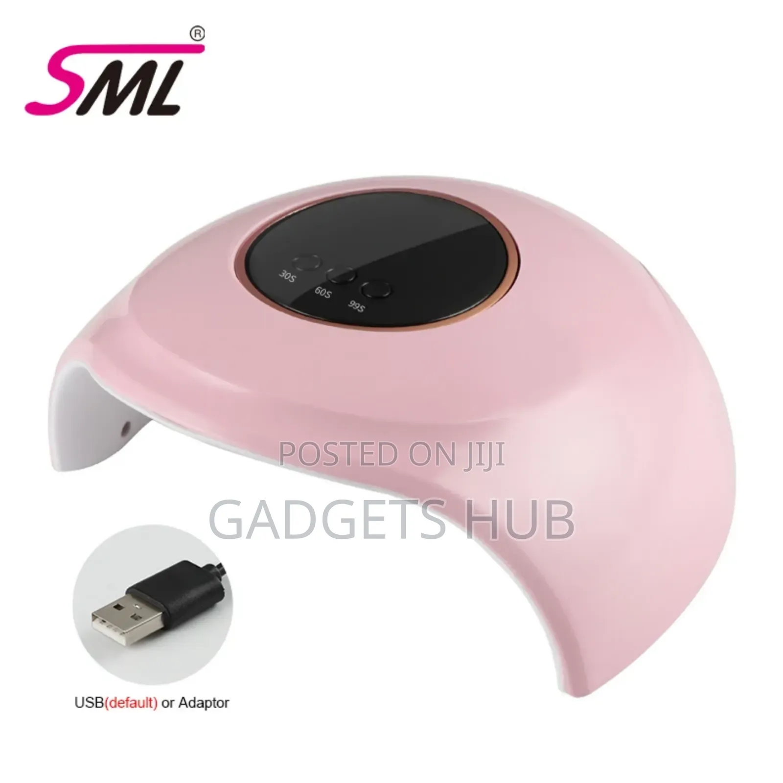 Dual Light Source Uv Table Lamp New Nail Salon Dryer Gel Nail Kit