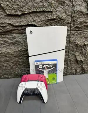 Playstation 5 Slim 1tb Bundle: 2 Controllers + 2 Top Digital Games