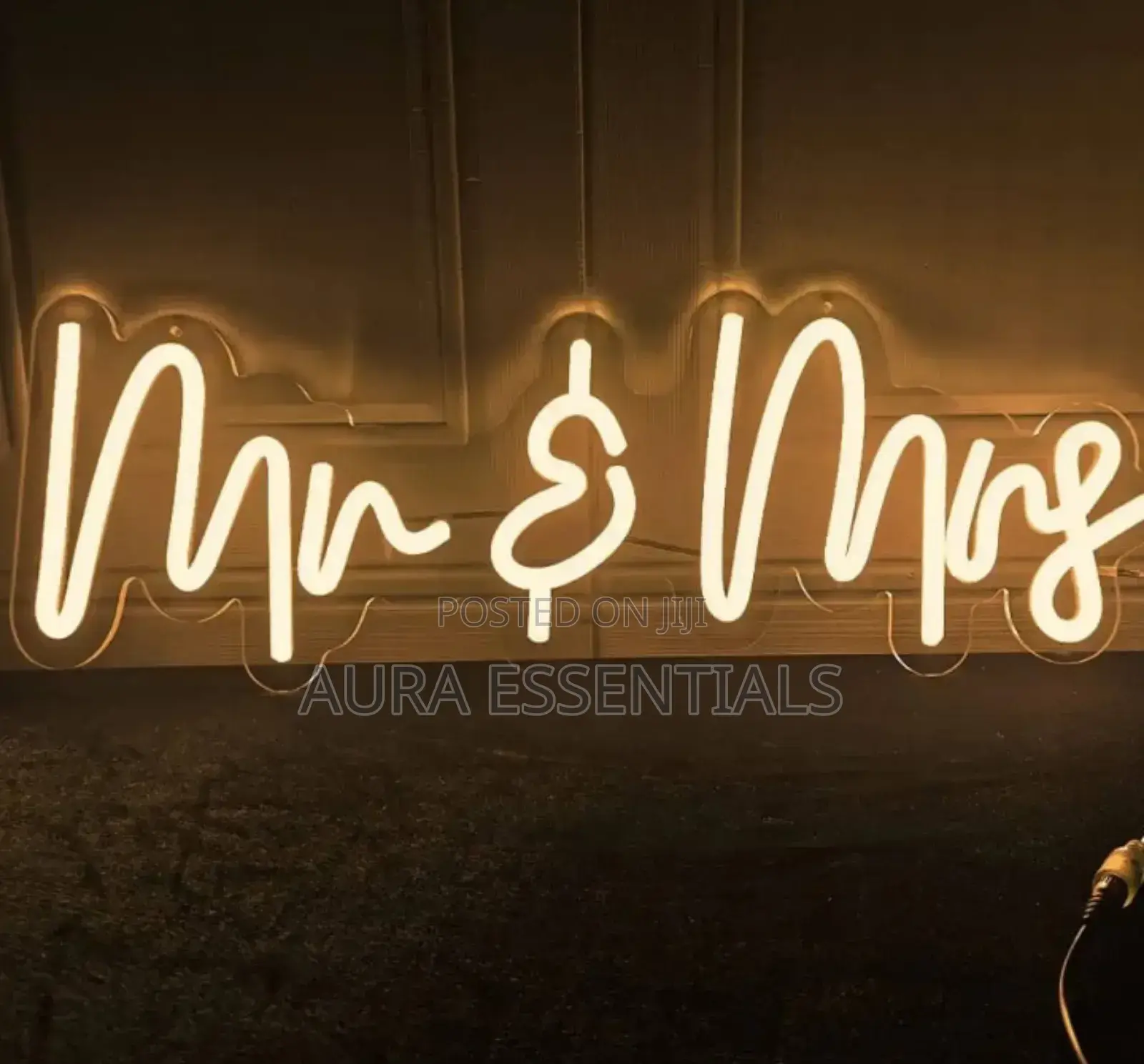 Mr Mrs Neon Sign