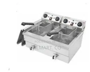 16 Litres Commercial Double Tank Oil Deep Fryer